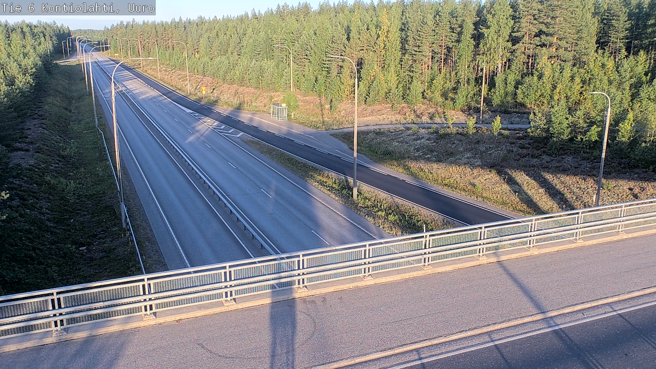 Kelikamerat Kuva Tie 6 Kontiolahti, Uuro, Kontiolahti, Pohjois-Karjala