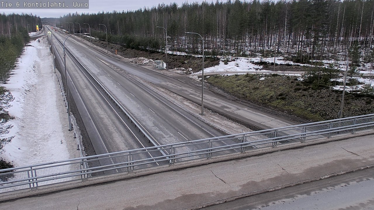 Kelikamerat Kuva Tie 6 Kontiolahti, Uuro, Kontiolahti, Pohjois-Karjala