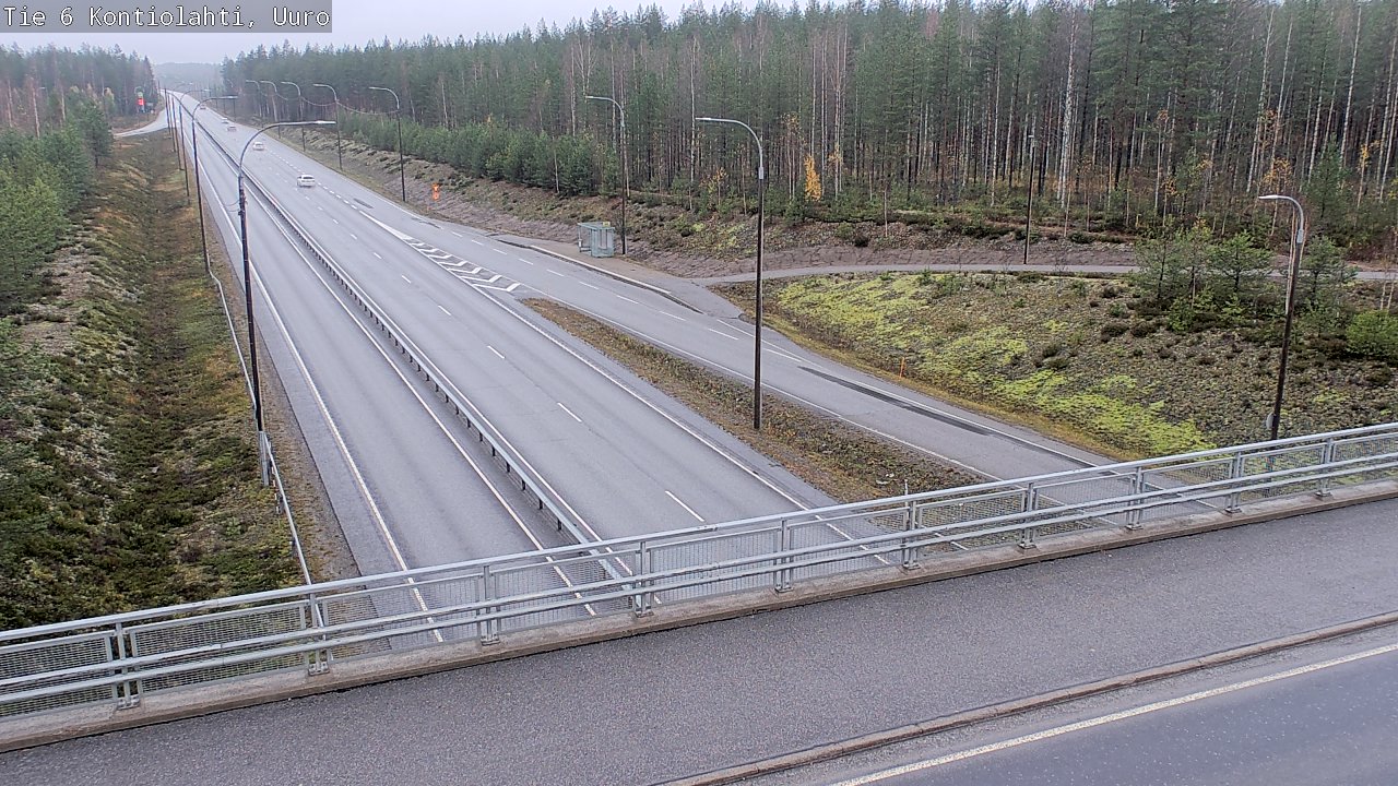 Kelikamerat Kuva Tie 6 Kontiolahti, Uuro, Kontiolahti, Pohjois-Karjala