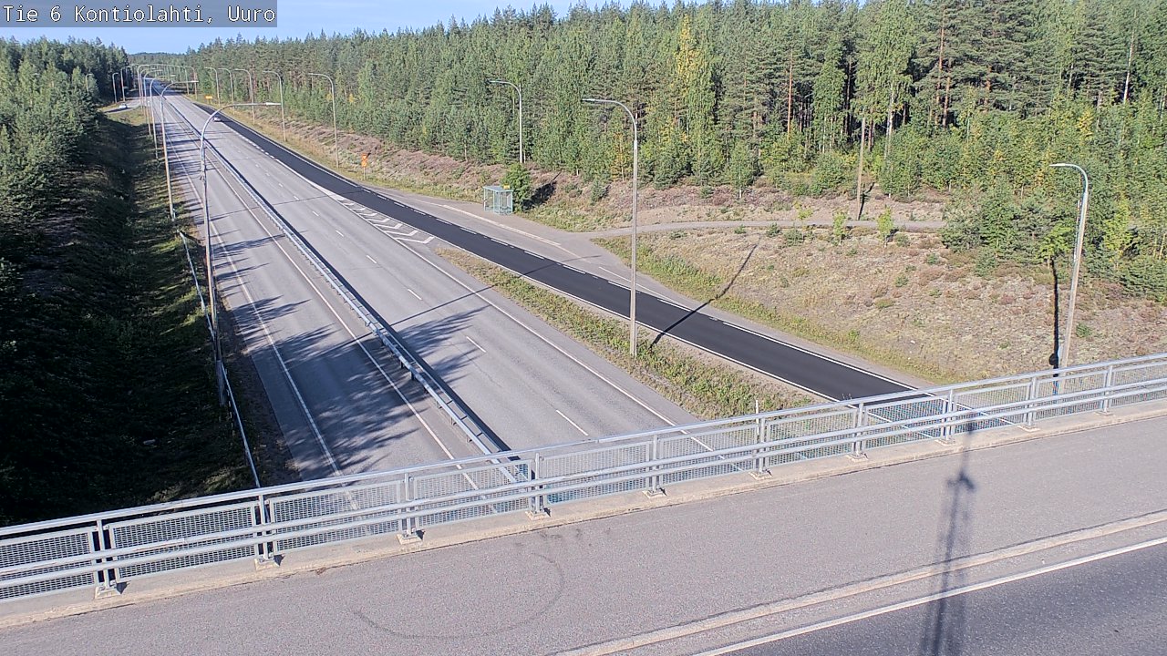 Kelikamerat Kuva Tie 6 Kontiolahti, Uuro, Kontiolahti, Pohjois-Karjala