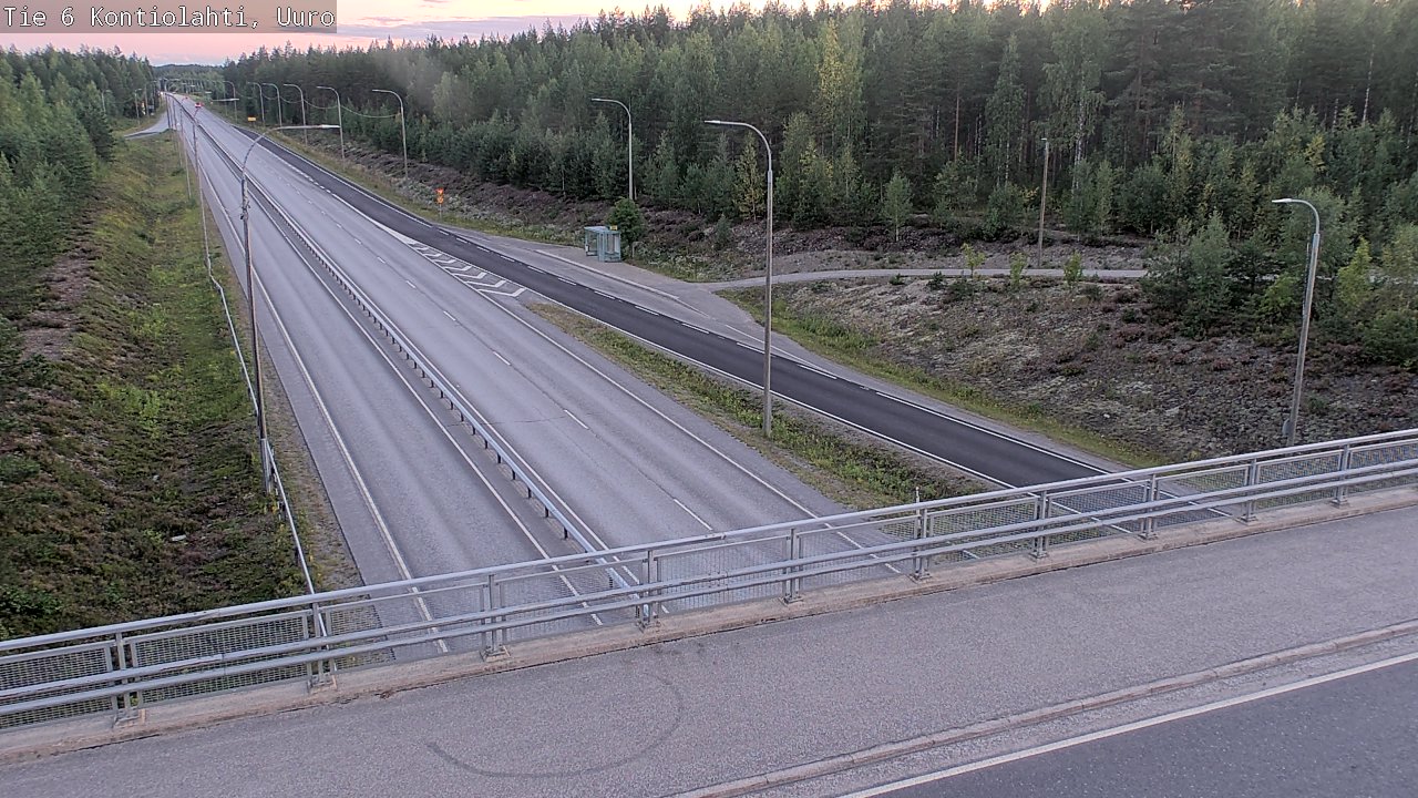 Kelikamerat Kuva Tie 6 Kontiolahti, Uuro, Kontiolahti, Pohjois-Karjala