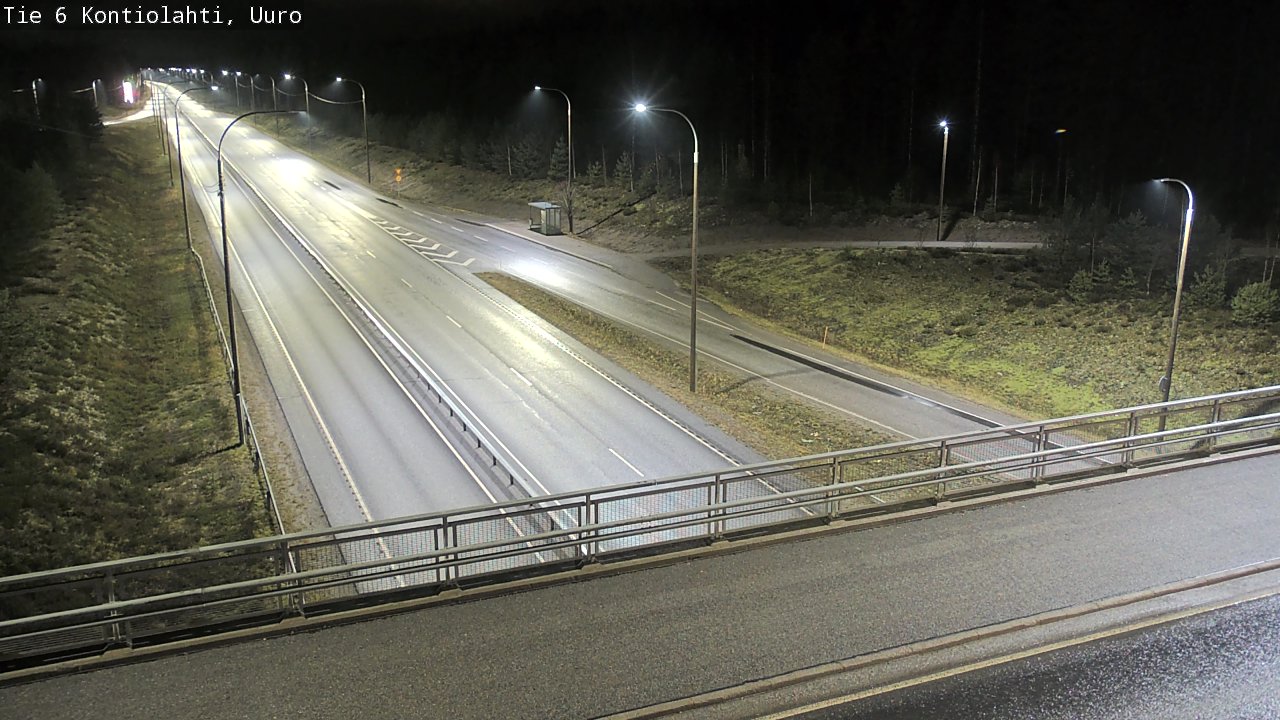 Kelikamerat Kuva Tie 6 Kontiolahti, Uuro, Kontiolahti, Pohjois-Karjala