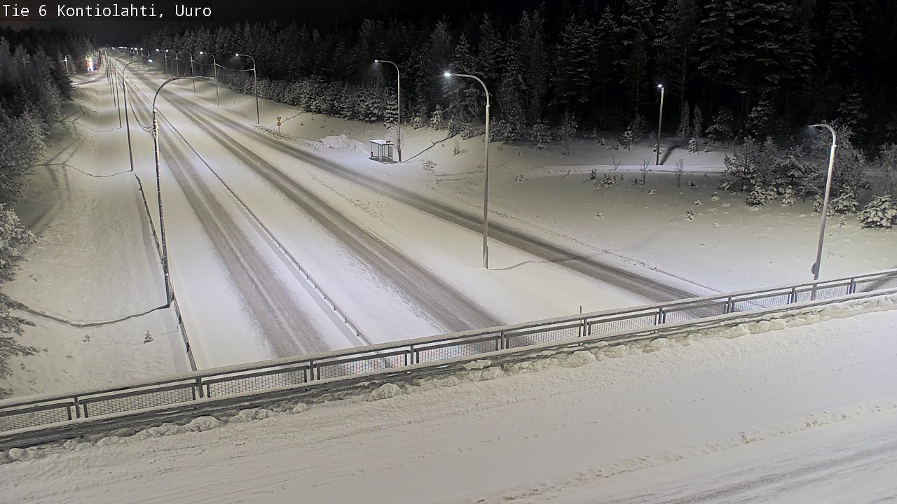 Kelikamerat Kuva Tie 6 Kontiolahti, Uuro, Kontiolahti, Pohjois-Karjala