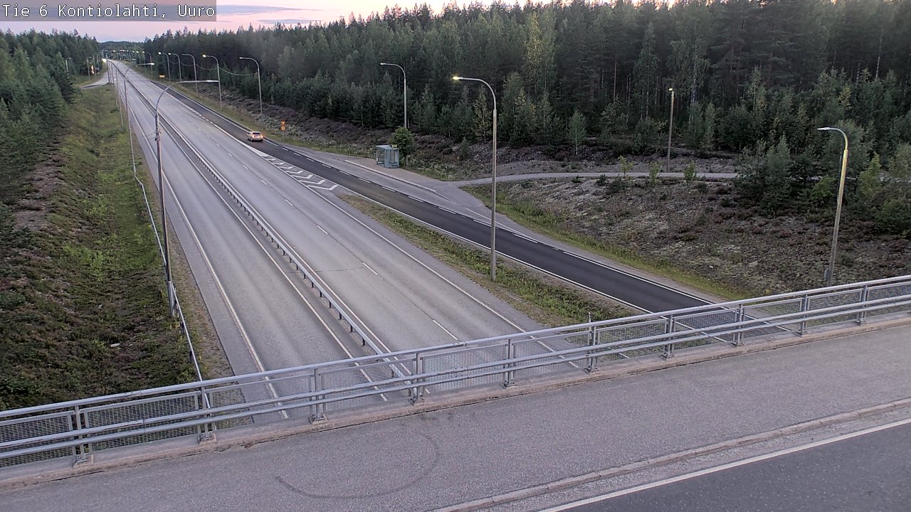 Kelikamerat Kuva Tie 6 Kontiolahti, Uuro, Kontiolahti, Pohjois-Karjala