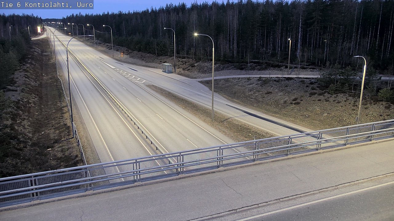 Kelikamerat Kuva Tie 6 Kontiolahti, Uuro, Kontiolahti, Pohjois-Karjala