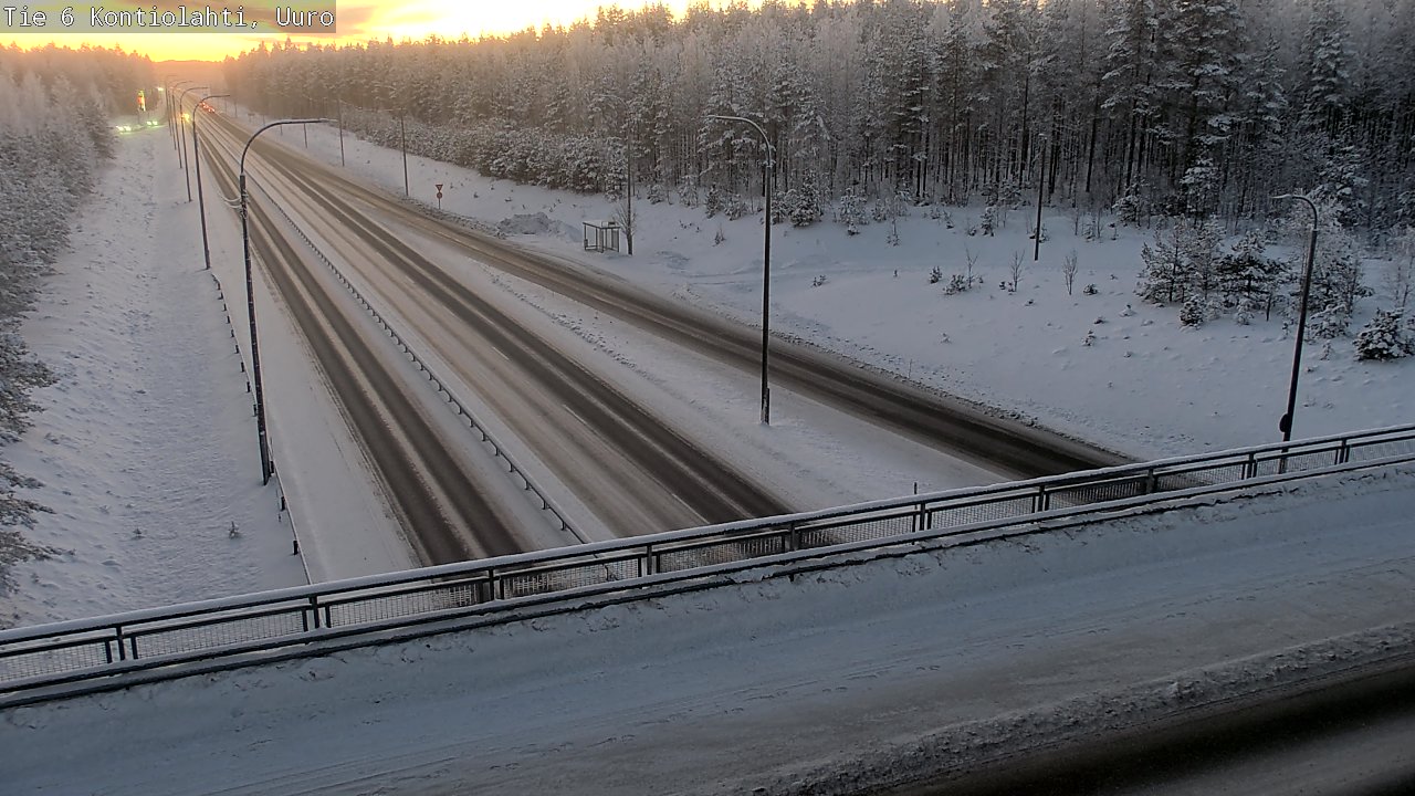 Kelikamerat Kuva Tie 6 Kontiolahti, Uuro, Kontiolahti, Pohjois-Karjala