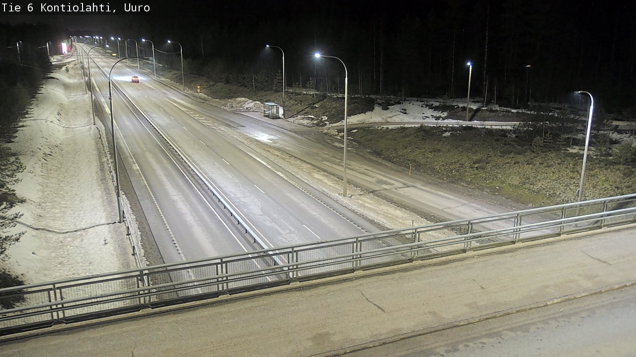 Kelikamerat Kuva Tie 6 Kontiolahti, Uuro, Kontiolahti, Pohjois-Karjala