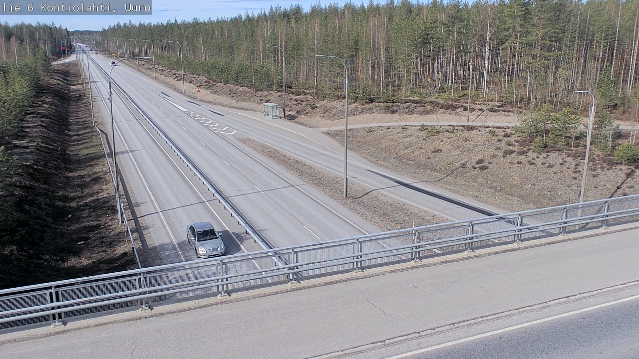 Kelikamerat Kuva Tie 6 Kontiolahti, Uuro, Kontiolahti, Pohjois-Karjala