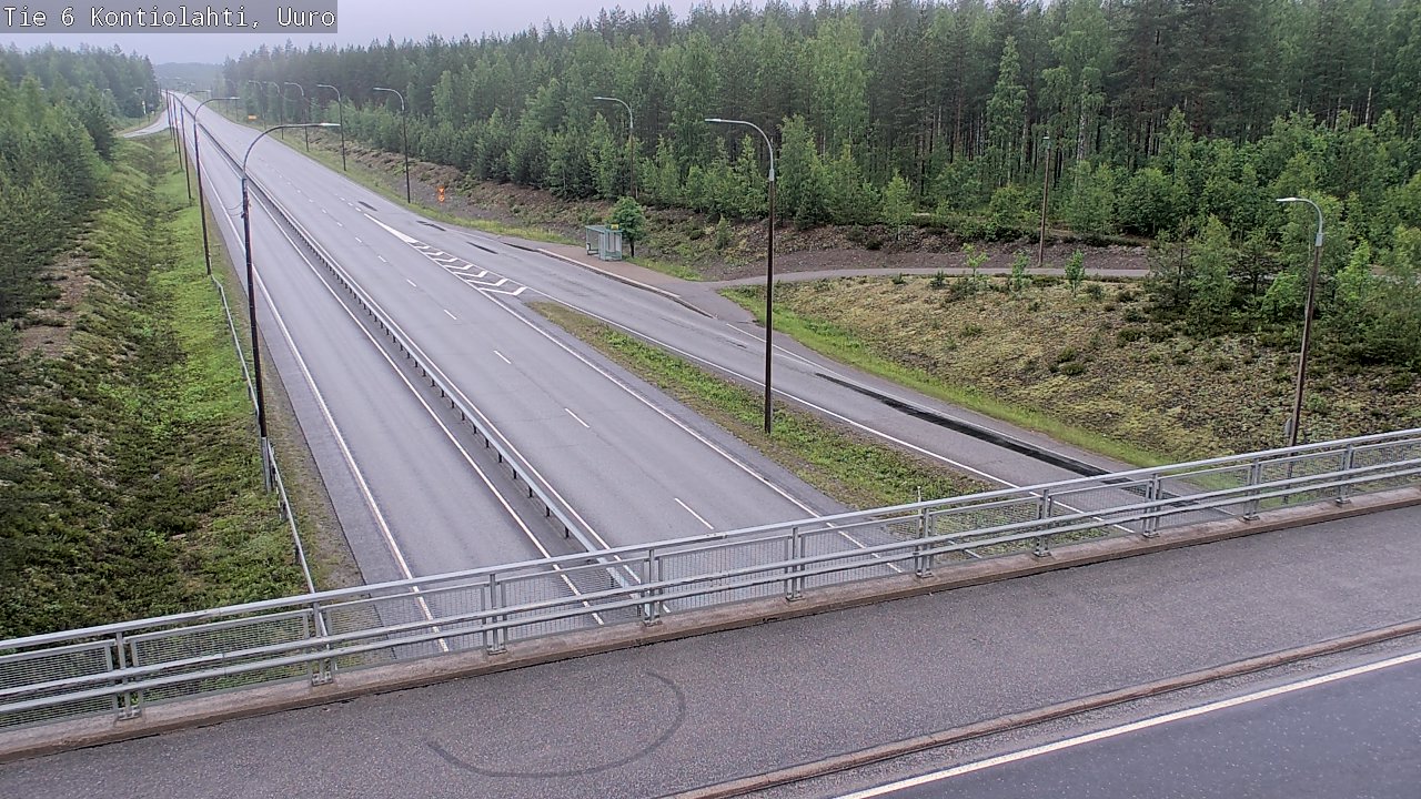 Kelikamerat Kuva Tie 6 Kontiolahti, Uuro, Kontiolahti, Pohjois-Karjala