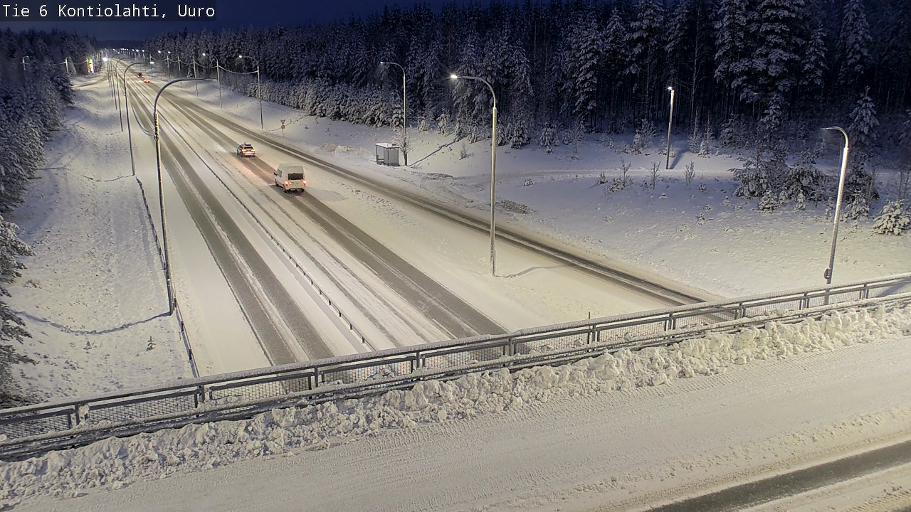 Kelikamerat Kuva Tie 6 Kontiolahti, Uuro, Kontiolahti, Pohjois-Karjala