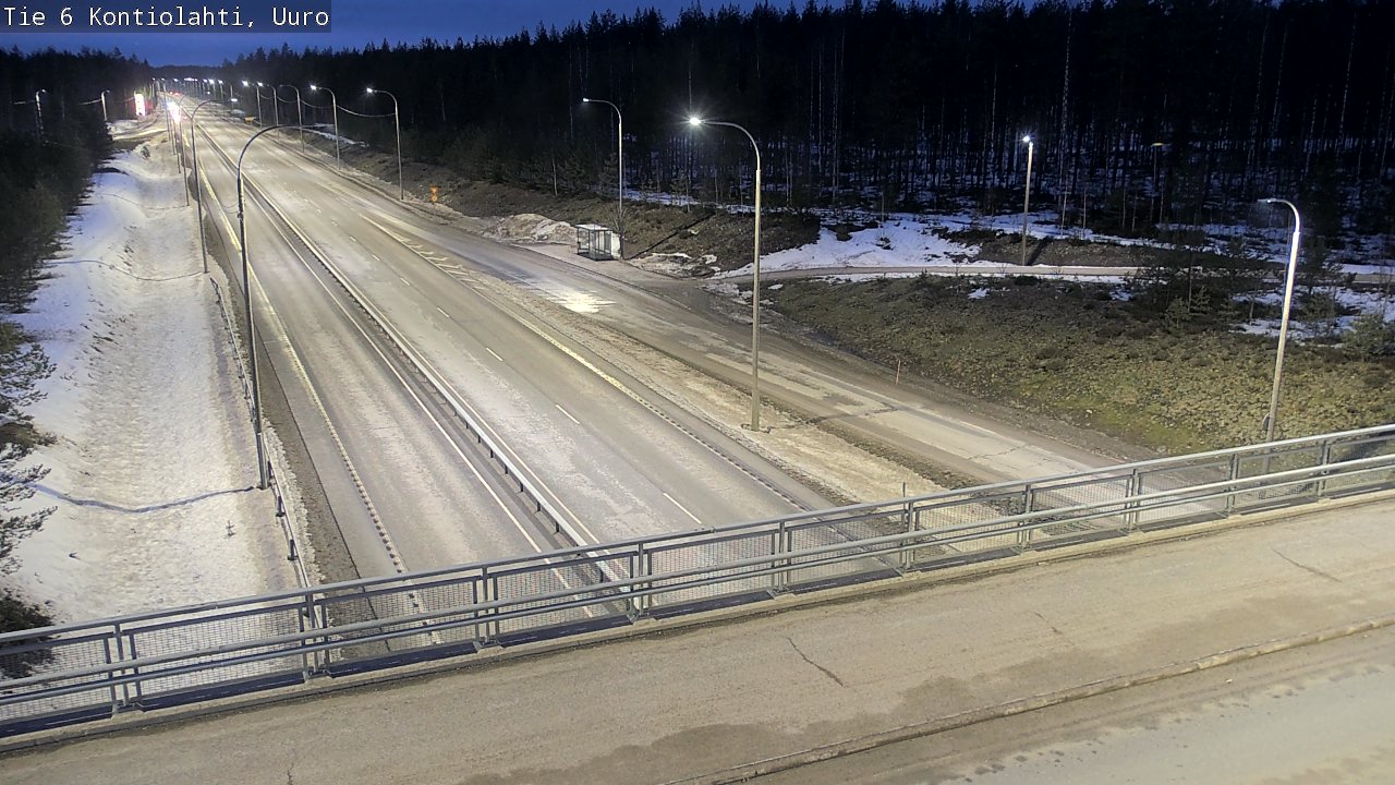 Kelikamerat Kuva Tie 6 Kontiolahti, Uuro, Kontiolahti, Pohjois-Karjala