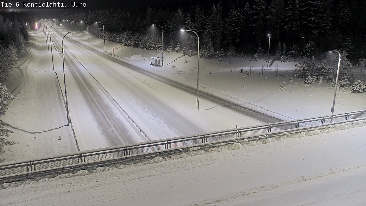 Kelikamerat Kuva Tie 6 Kontiolahti, Uuro, Kontiolahti, Pohjois-Karjala