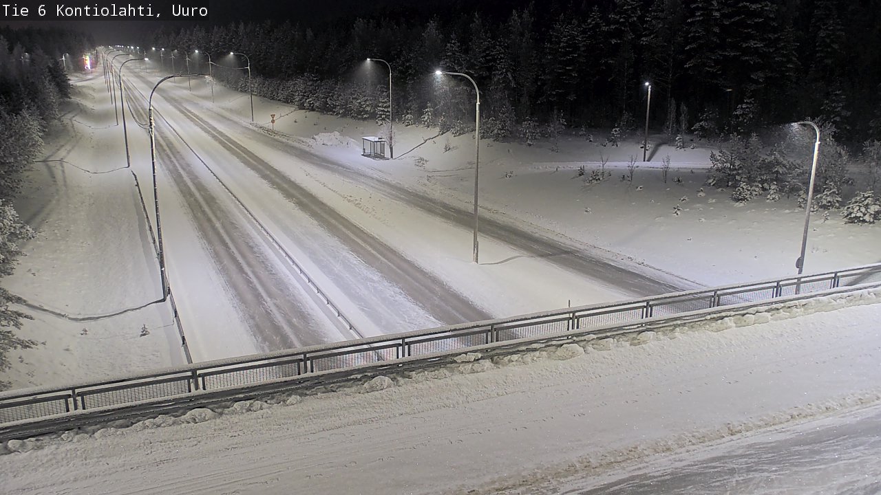 Kelikamerat Kuva Tie 6 Kontiolahti, Uuro, Kontiolahti, Pohjois-Karjala