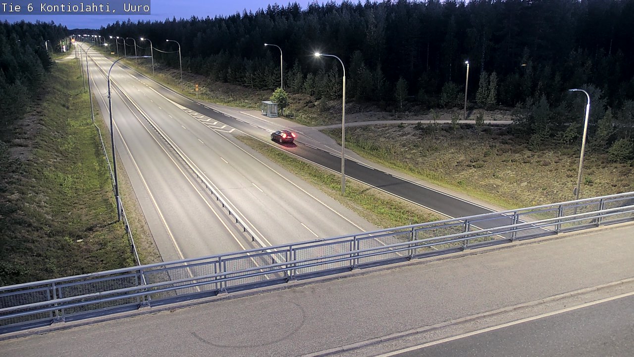 Kelikamerat Kuva Tie 6 Kontiolahti, Uuro, Kontiolahti, Pohjois-Karjala