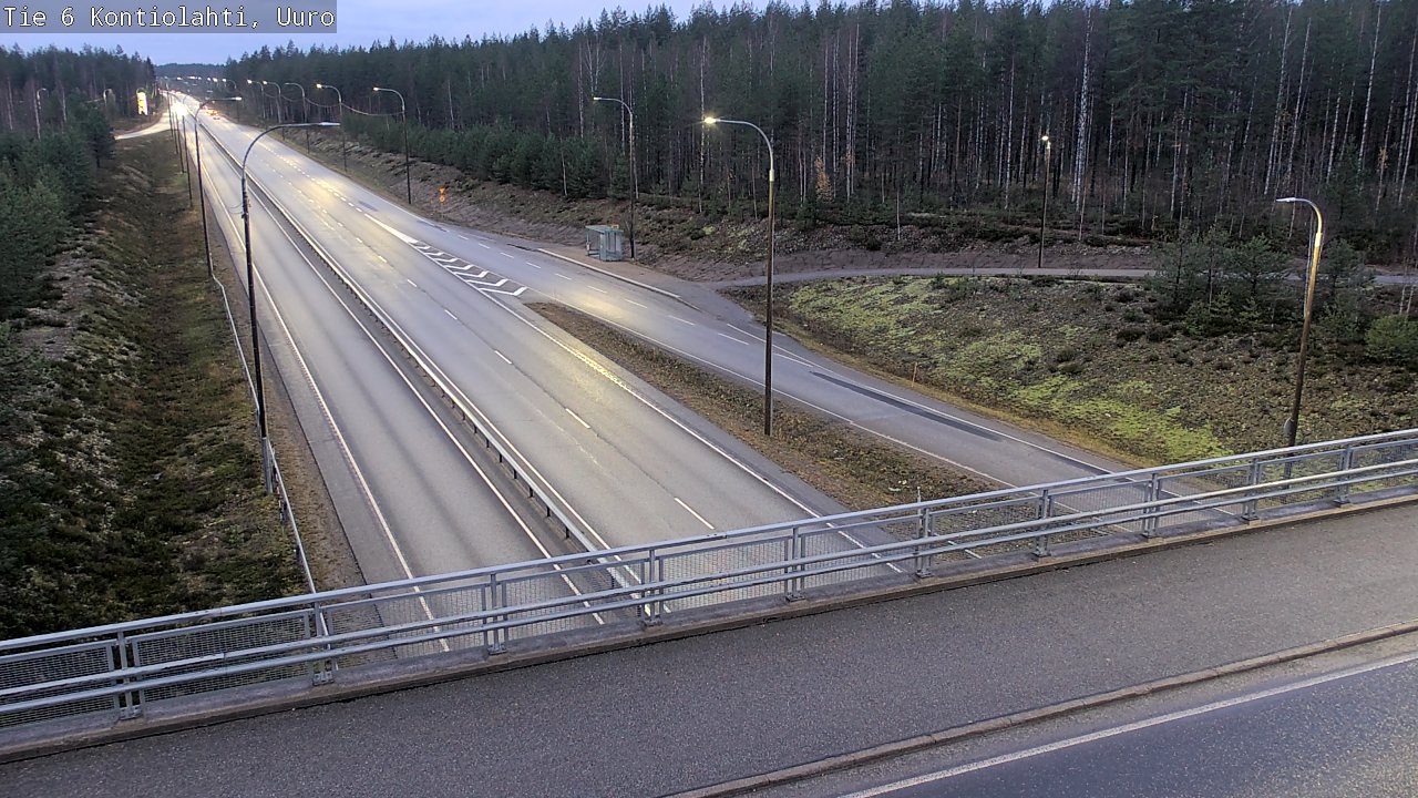 Kelikamerat Kuva Tie 6 Kontiolahti, Uuro, Kontiolahti, Pohjois-Karjala