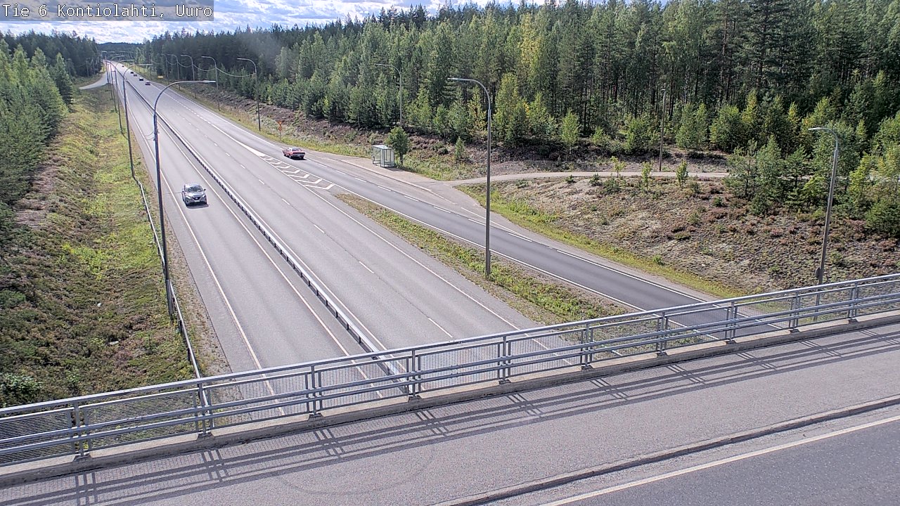 Kelikamerat Kuva Tie 6 Kontiolahti, Uuro, Kontiolahti, Pohjois-Karjala