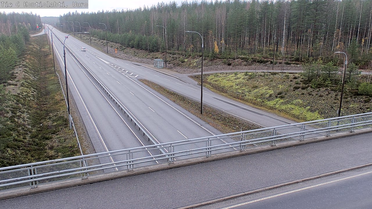 Kelikamerat Kuva Tie 6 Kontiolahti, Uuro, Kontiolahti, Pohjois-Karjala