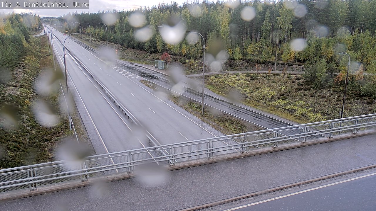Weather Camera Image Väg 6 Kontiolax, Uuro, Kontiolahti, Pohjois-Karjala