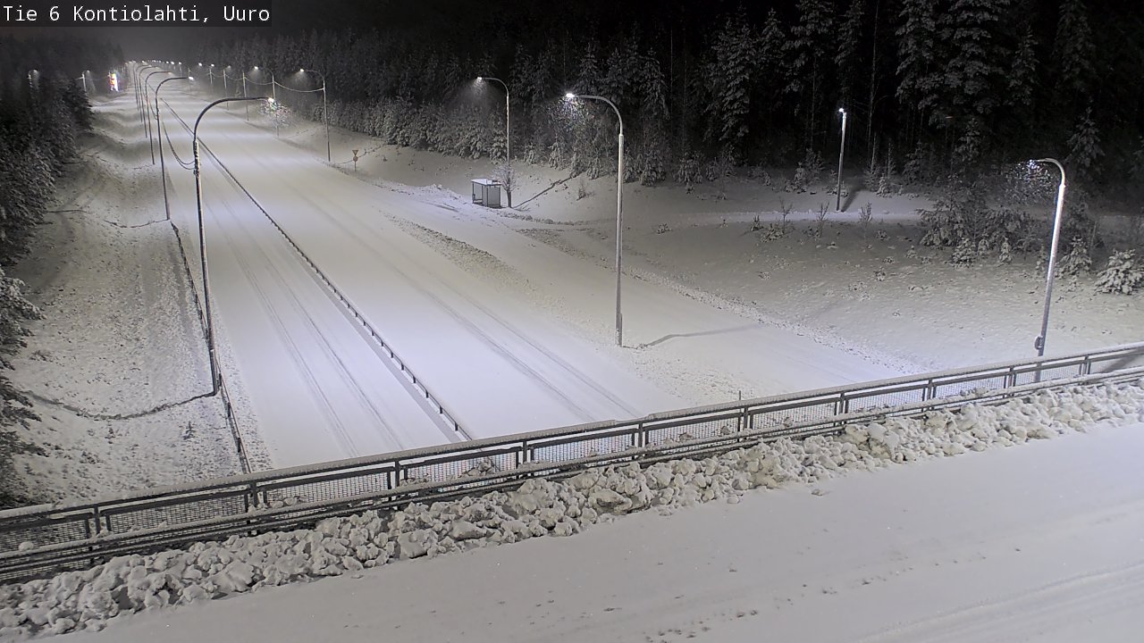 Kelikamerat Kuva Tie 6 Kontiolahti, Uuro, Kontiolahti, Pohjois-Karjala