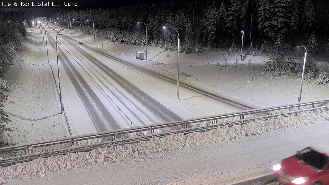 Kelikamerat Kuva Tie 6 Kontiolahti, Uuro, Kontiolahti, Pohjois-Karjala