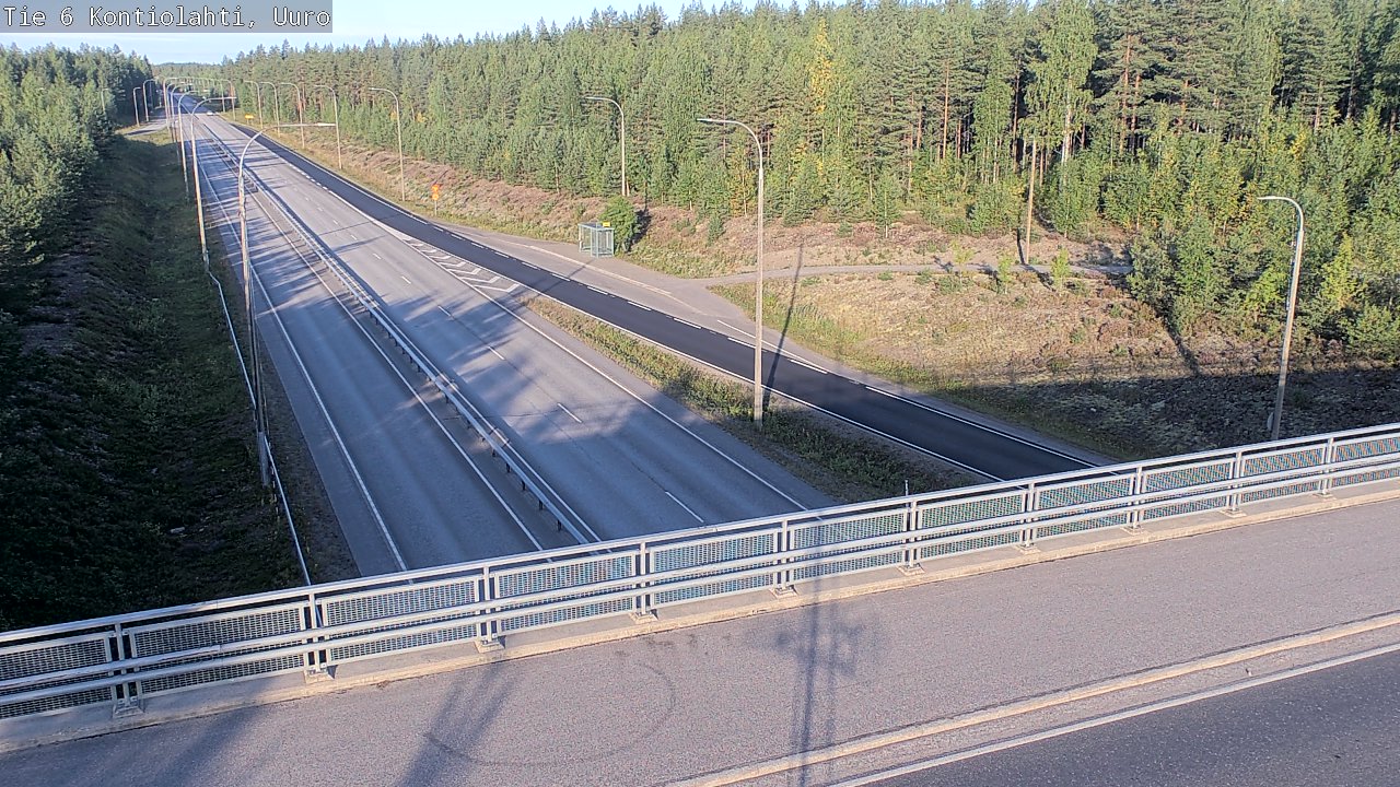 Kelikamerat Kuva Tie 6 Kontiolahti, Uuro, Kontiolahti, Pohjois-Karjala