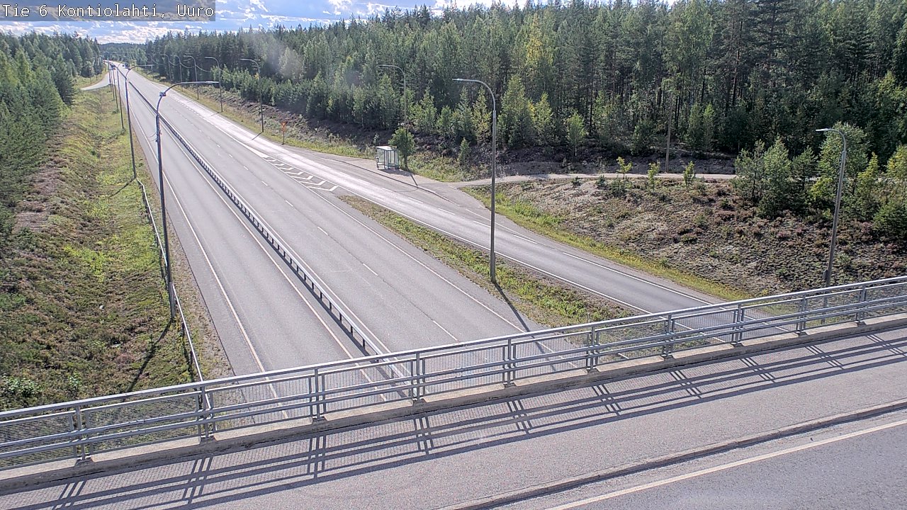 Kelikamerat Kuva Tie 6 Kontiolahti, Uuro, Kontiolahti, Pohjois-Karjala