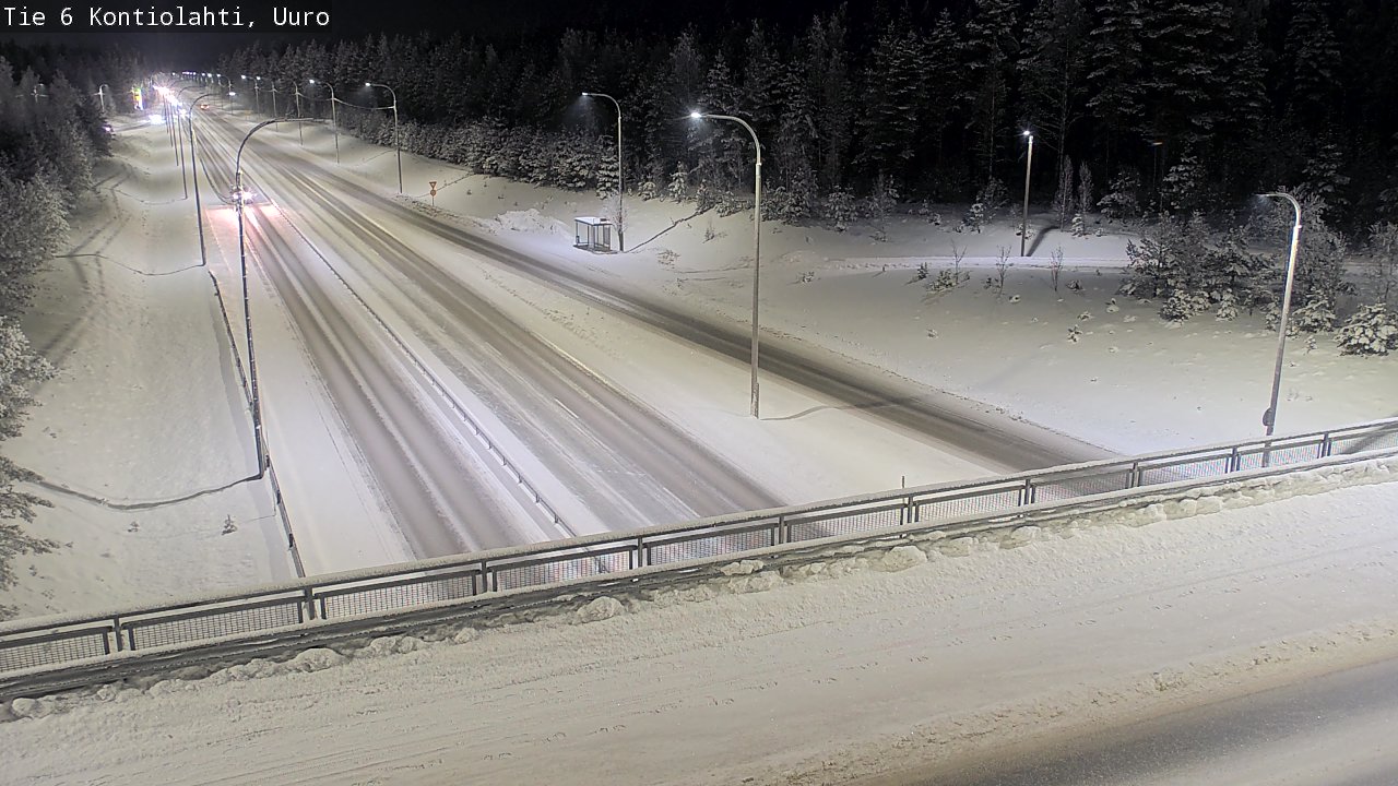 Kelikamerat Kuva Tie 6 Kontiolahti, Uuro, Kontiolahti, Pohjois-Karjala