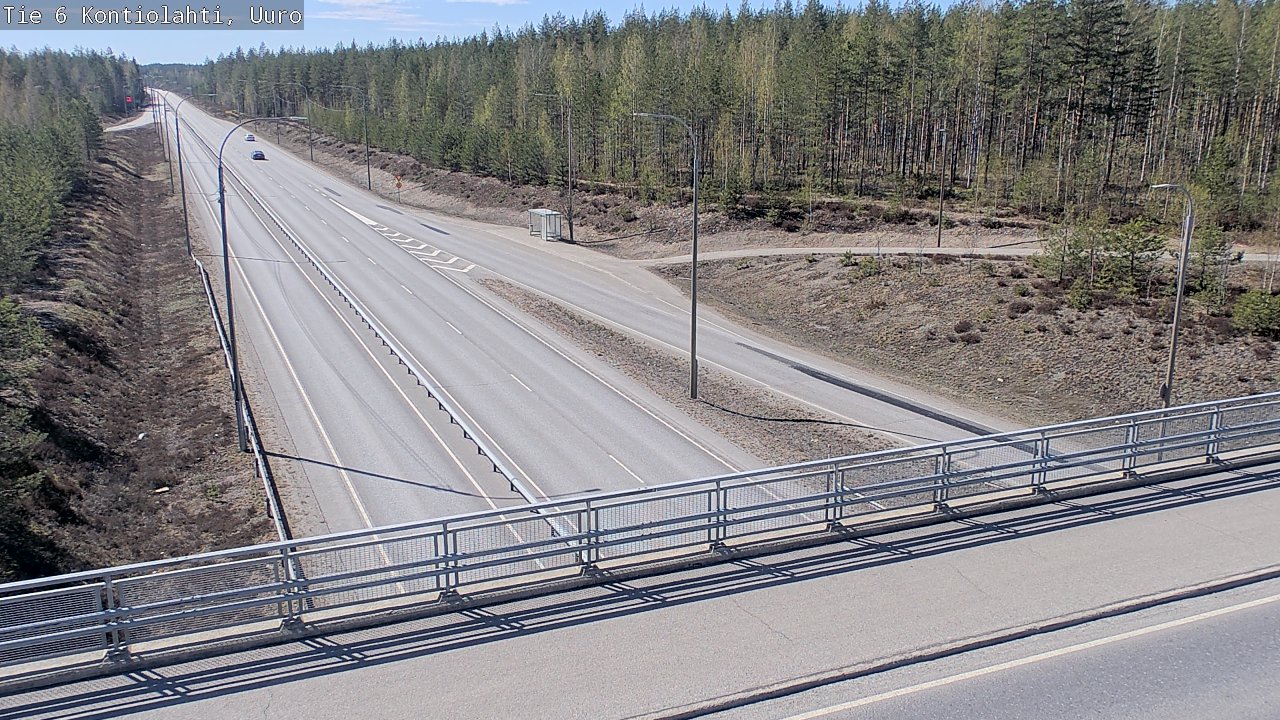Kelikamerat Kuva Tie 6 Kontiolahti, Uuro, Kontiolahti, Pohjois-Karjala