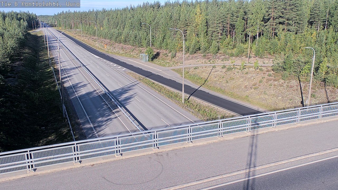 Kelikamerat Kuva Tie 6 Kontiolahti, Uuro, Kontiolahti, Pohjois-Karjala