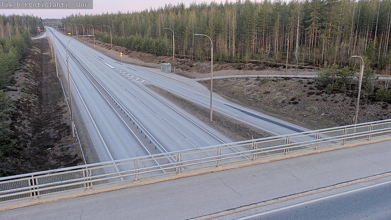 Kelikamerat Kuva Tie 6 Kontiolahti, Uuro, Kontiolahti, Pohjois-Karjala