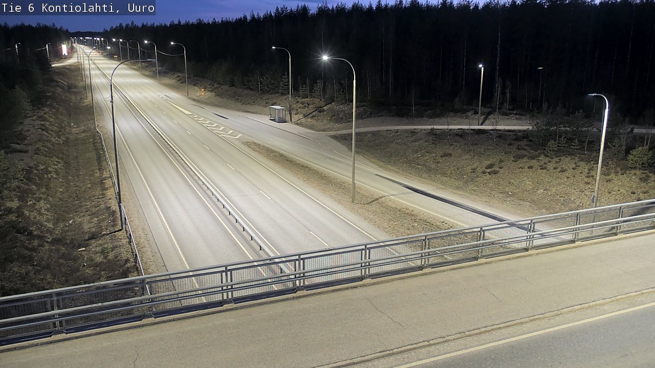 Kelikamerat Kuva Tie 6 Kontiolahti, Uuro, Kontiolahti, Pohjois-Karjala