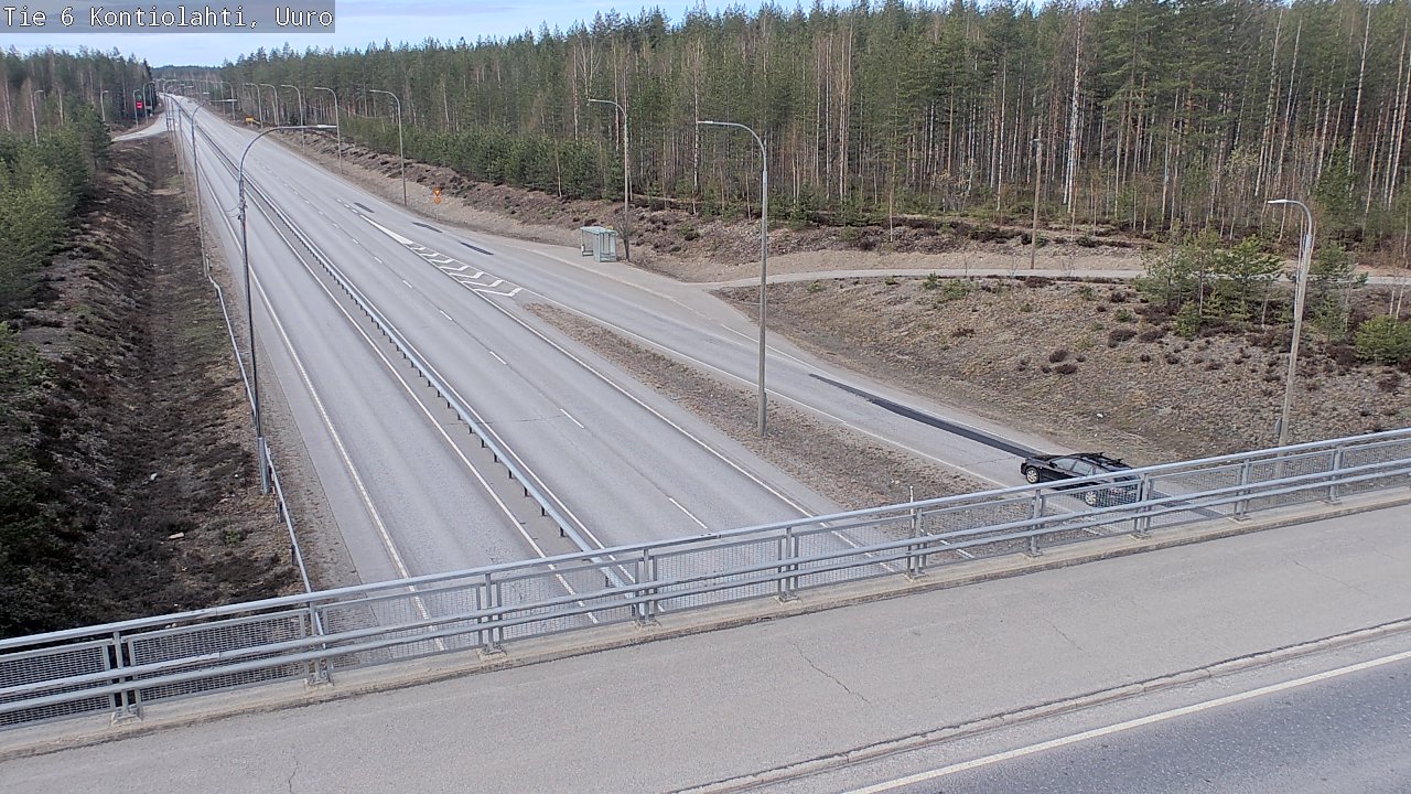 Kelikamerat Kuva Tie 6 Kontiolahti, Uuro, Kontiolahti, Pohjois-Karjala