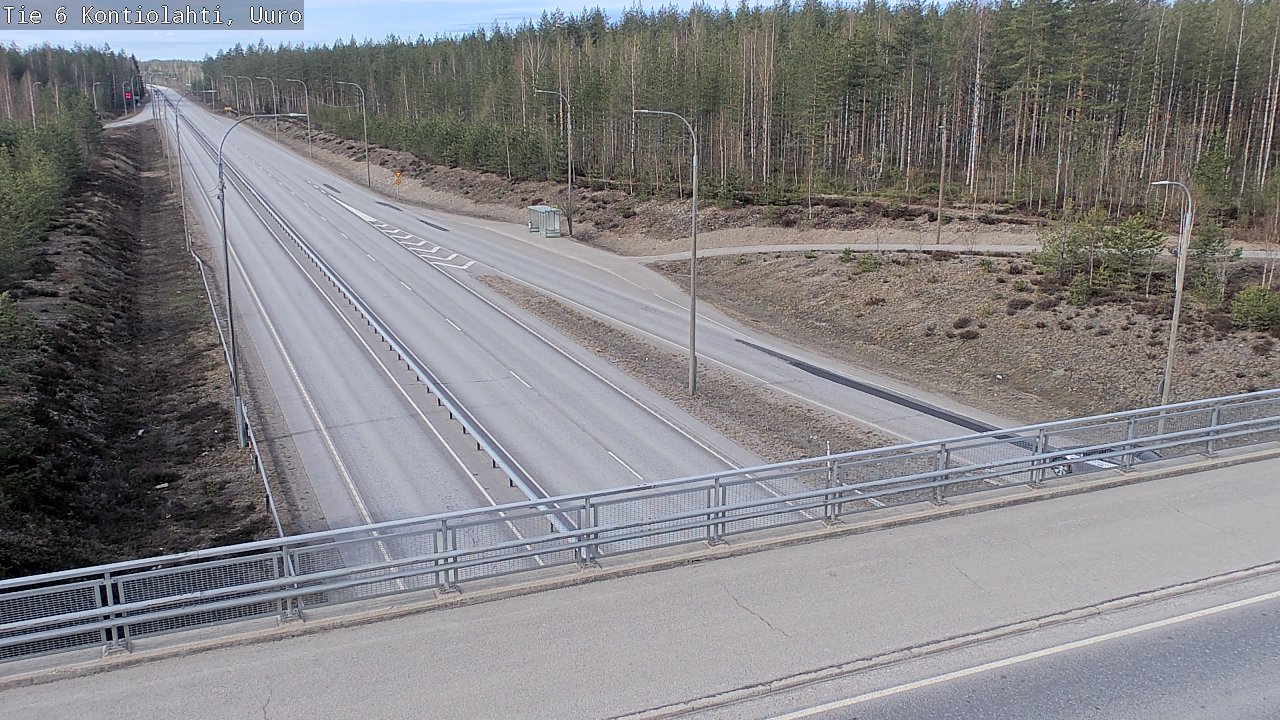 Kelikamerat Kuva Tie 6 Kontiolahti, Uuro, Kontiolahti, Pohjois-Karjala