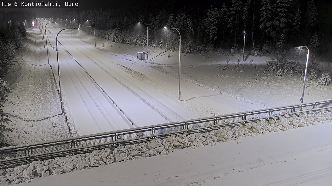 Kelikamerat Kuva Tie 6 Kontiolahti, Uuro, Kontiolahti, Pohjois-Karjala