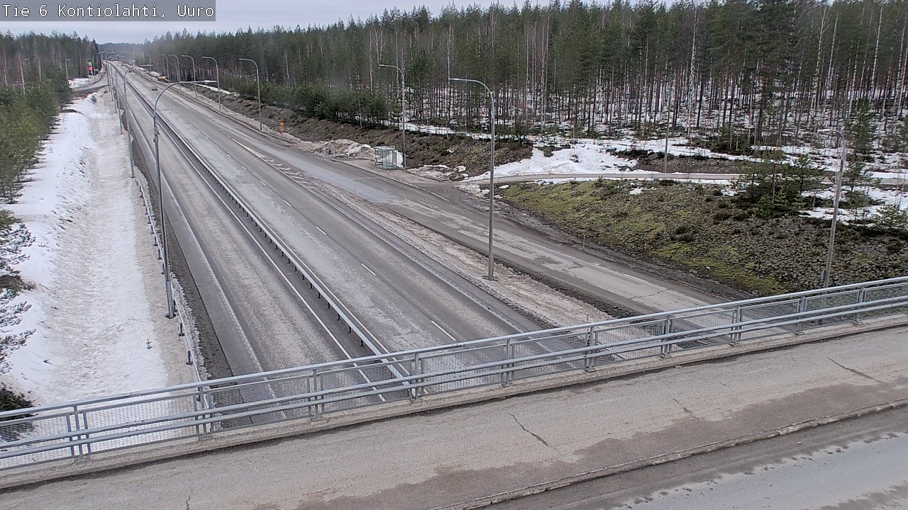 Kelikamerat Kuva Tie 6 Kontiolahti, Uuro, Kontiolahti, Pohjois-Karjala