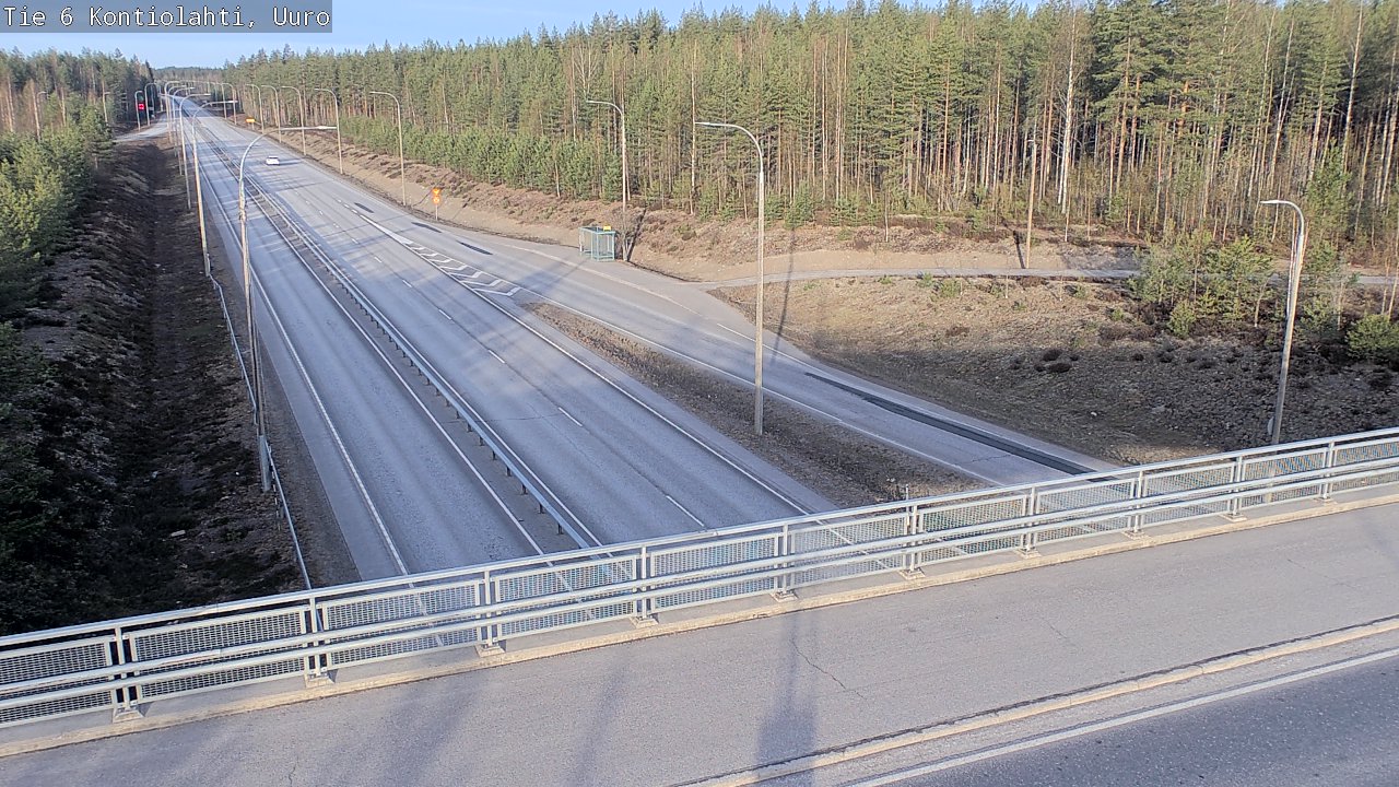 Kelikamerat Kuva Tie 6 Kontiolahti, Uuro, Kontiolahti, Pohjois-Karjala