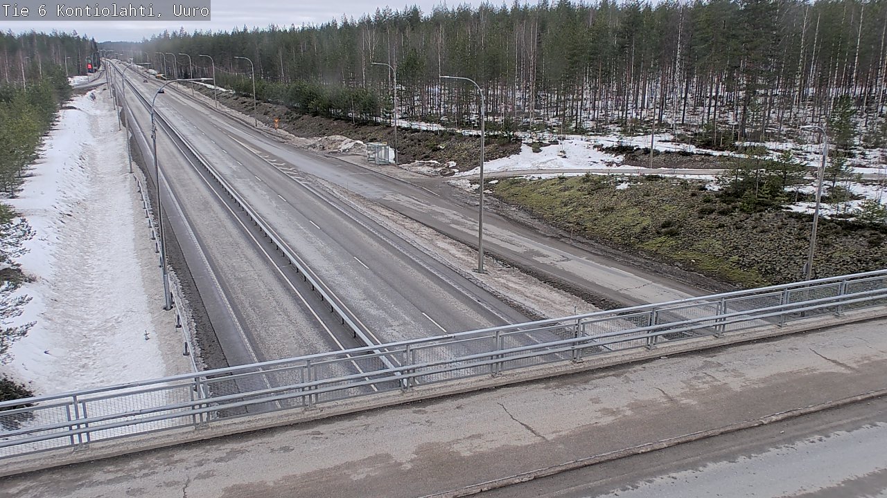Kelikamerat Kuva Tie 6 Kontiolahti, Uuro, Kontiolahti, Pohjois-Karjala