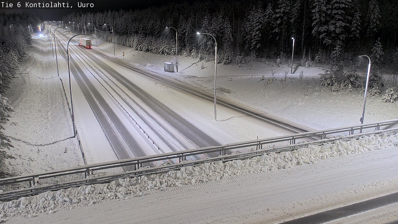 Kelikamerat Kuva Tie 6 Kontiolahti, Uuro, Kontiolahti, Pohjois-Karjala