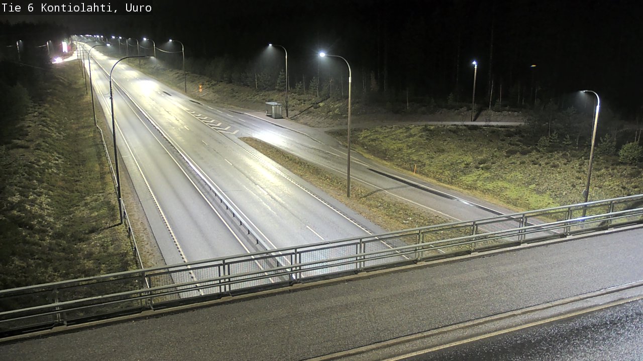 Kelikamerat Kuva Tie 6 Kontiolahti, Uuro, Kontiolahti, Pohjois-Karjala