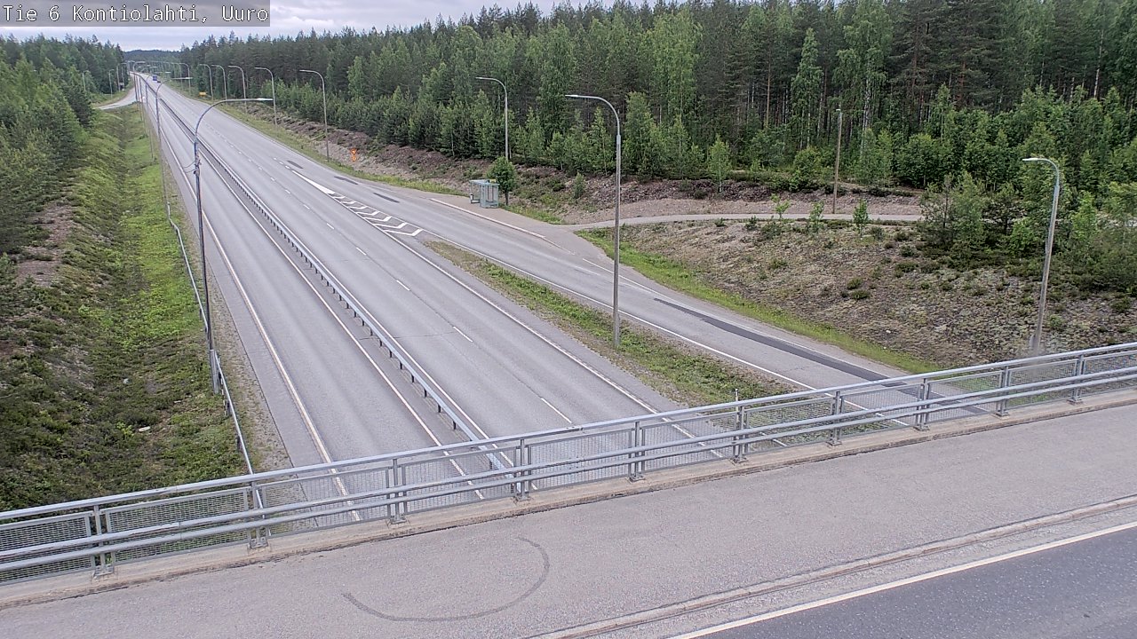 Kelikamerat Kuva Tie 6 Kontiolahti, Uuro, Kontiolahti, Pohjois-Karjala