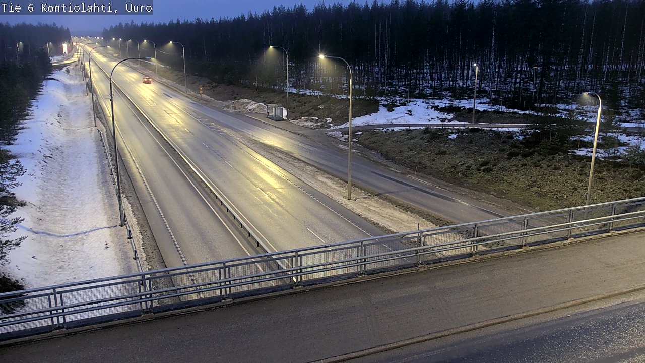 Kelikamerat Kuva Tie 6 Kontiolahti, Uuro, Kontiolahti, Pohjois-Karjala