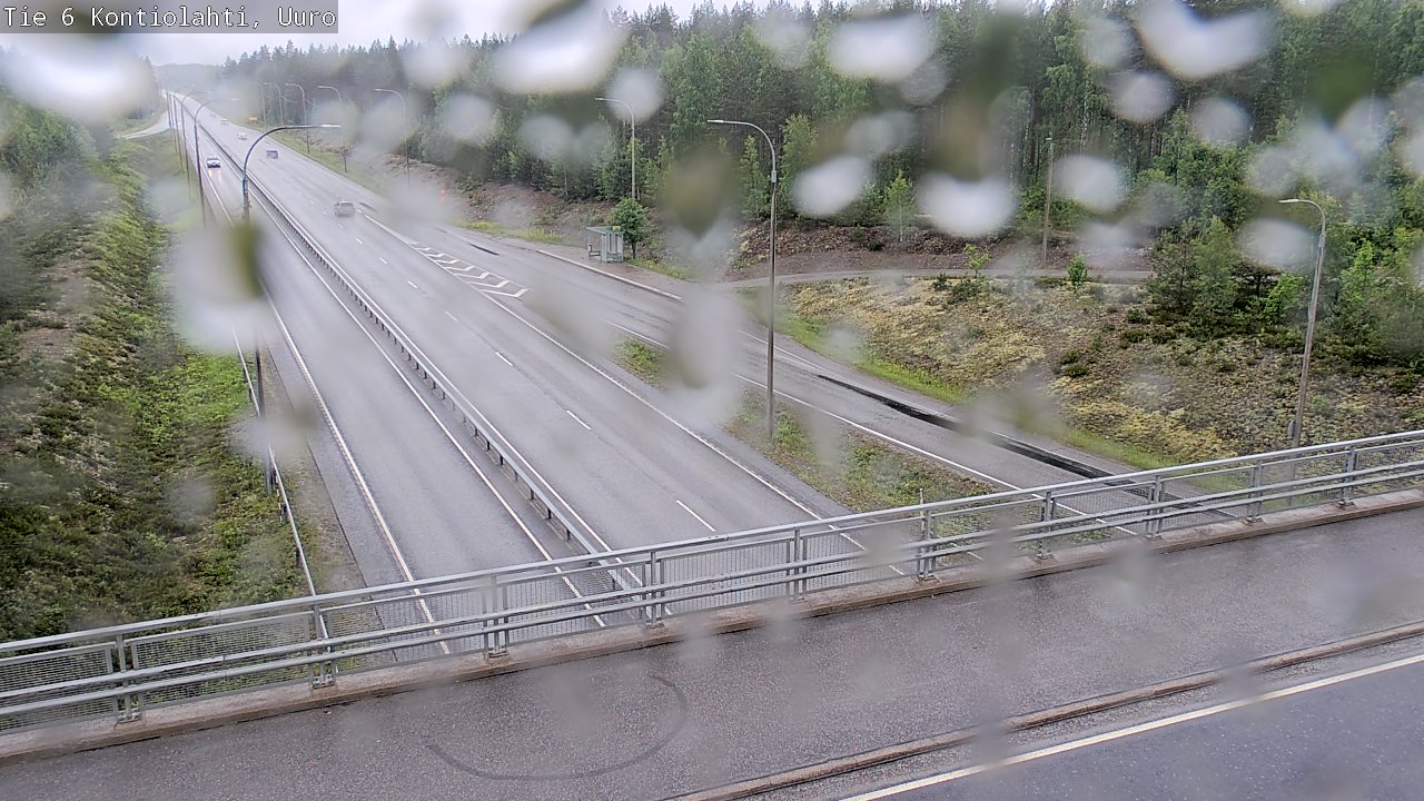 Kelikamerat Kuva Tie 6 Kontiolahti, Uuro, Kontiolahti, Pohjois-Karjala