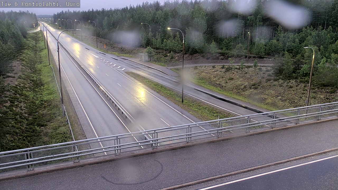 Kelikamerat Kuva Tie 6 Kontiolahti, Uuro, Kontiolahti, Pohjois-Karjala