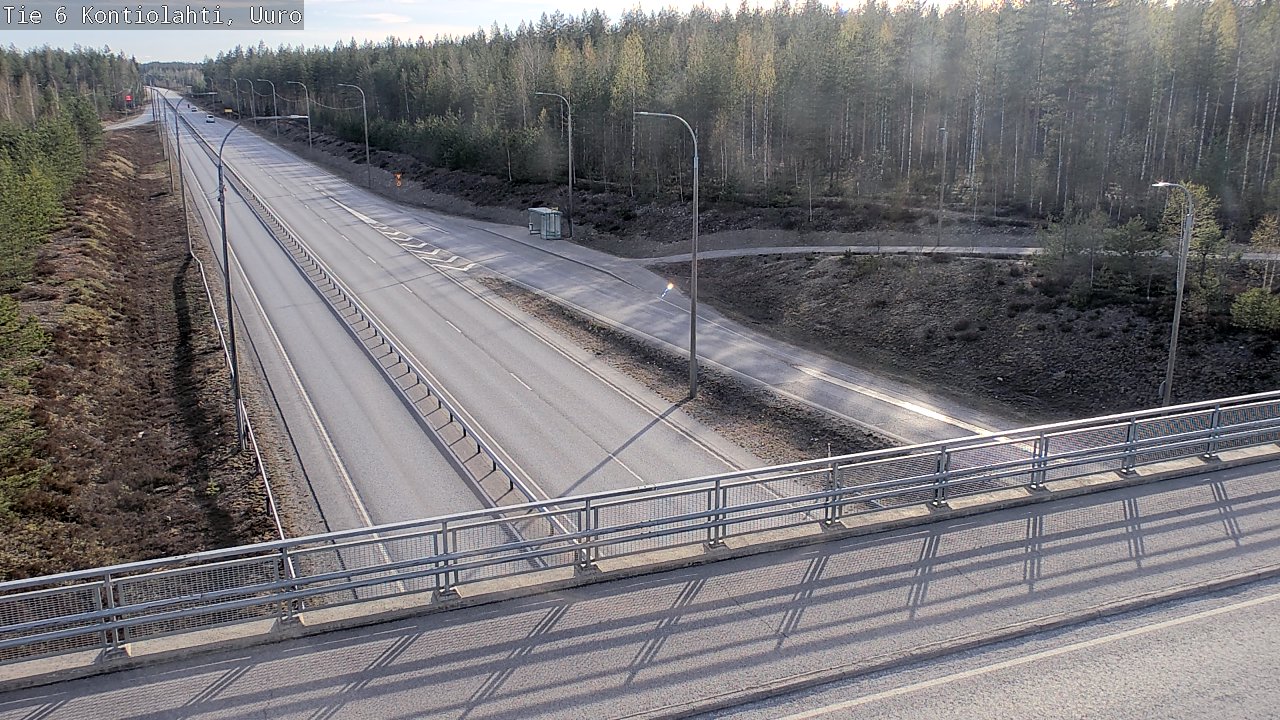 Kelikamerat Kuva Tie 6 Kontiolahti, Uuro, Kontiolahti, Pohjois-Karjala