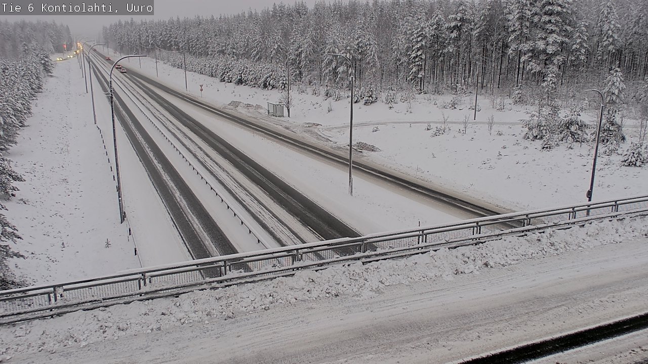 Kelikamerat Kuva Tie 6 Kontiolahti, Uuro, Kontiolahti, Pohjois-Karjala