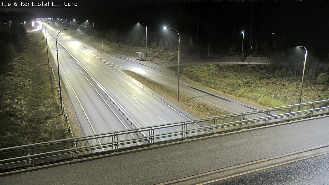 Kelikamerat Kuva Tie 6 Kontiolahti, Uuro, Kontiolahti, Pohjois-Karjala