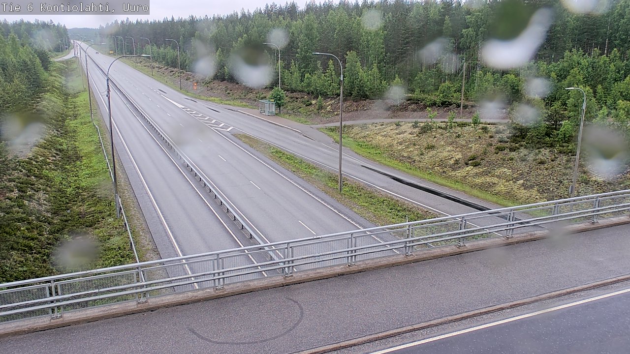 Kelikamerat Kuva Tie 6 Kontiolahti, Uuro, Kontiolahti, Pohjois-Karjala
