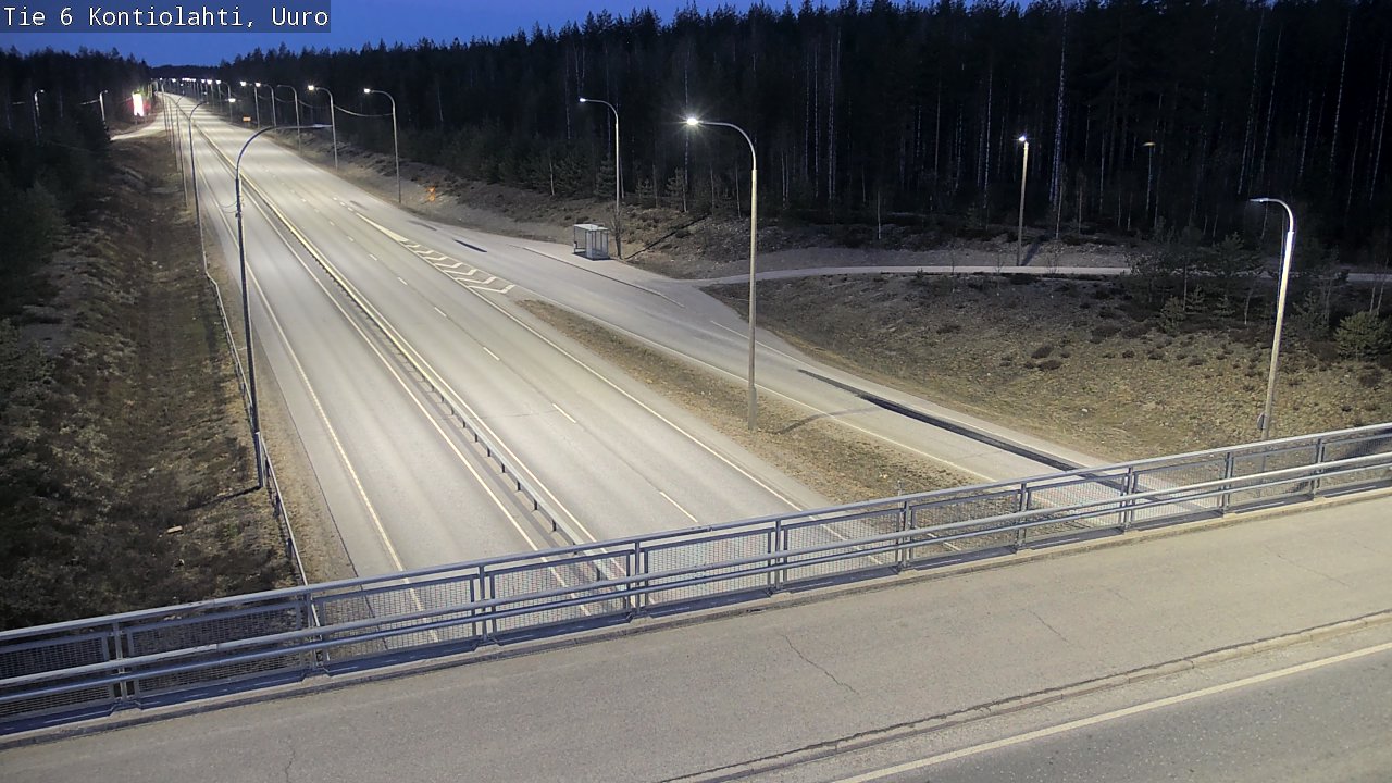 Kelikamerat Kuva Tie 6 Kontiolahti, Uuro, Kontiolahti, Pohjois-Karjala