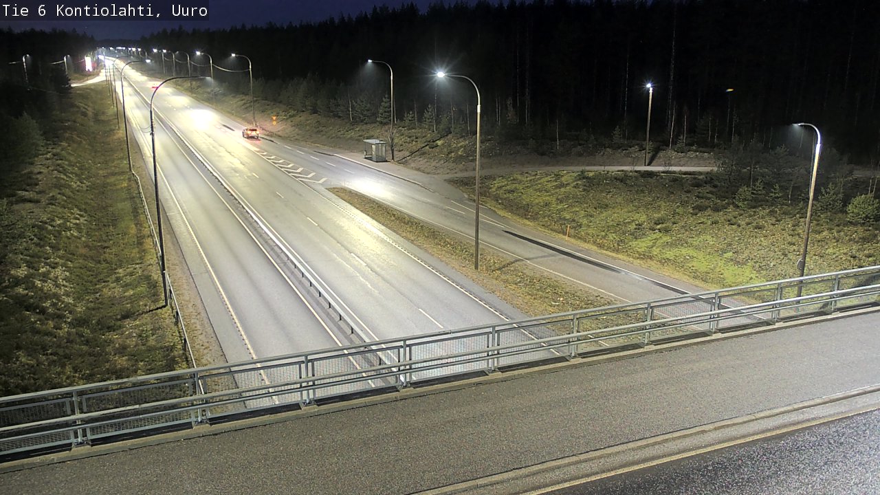 Kelikamerat Kuva Tie 6 Kontiolahti, Uuro, Kontiolahti, Pohjois-Karjala