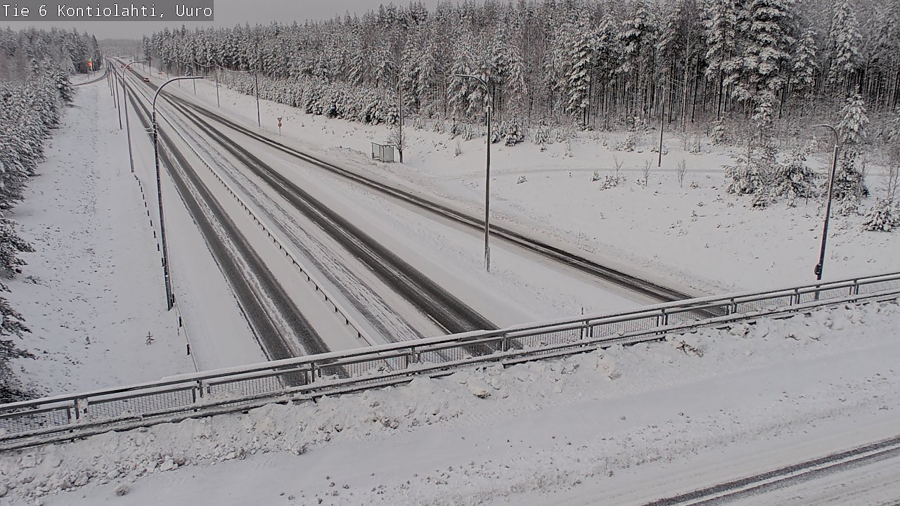 Kelikamerat Kuva Tie 6 Kontiolahti, Uuro, Kontiolahti, Pohjois-Karjala